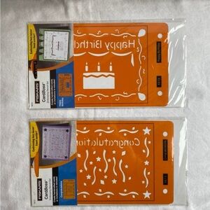 Fiskars cardboss embossing stencil set